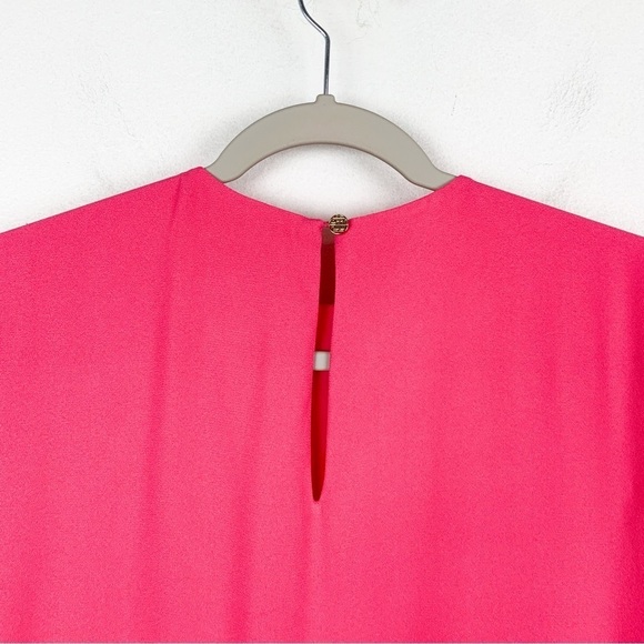 Emily McCarthy Pink Long Sleeve Flared Mini Dress Sz XS - Picture 4 of 16